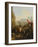 Louis Philippe, duc d'Orléans (futur roi Louis-Philippe) , lieutenant génér-Eloi Firmin Feron-Framed Giclee Print