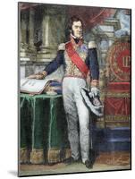Louis-Philippe I (1773-1850). King of France (1830-1848)-null-Mounted Giclee Print