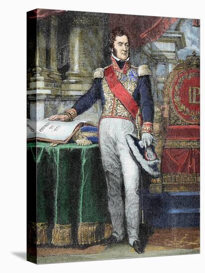 Louis-Philippe I (1773-1850). King of France (1830-1848)-null-Stretched Canvas