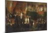 Louis-Philippe I is sworn in as king before the Chamber of Deputies, 9th August 1830-null-Mounted Giclee Print