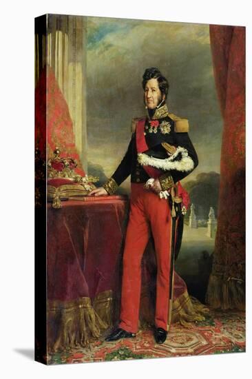 Louis-Philippe I, King of France-Franz Xaver Winterhalter-Stretched Canvas