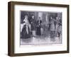 Louis Phillippe Hears of the Revolution Ad 1847-Henry Marriott Paget-Framed Giclee Print