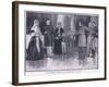 Louis Phillippe Hears of the Revolution Ad 1847-Henry Marriott Paget-Framed Giclee Print