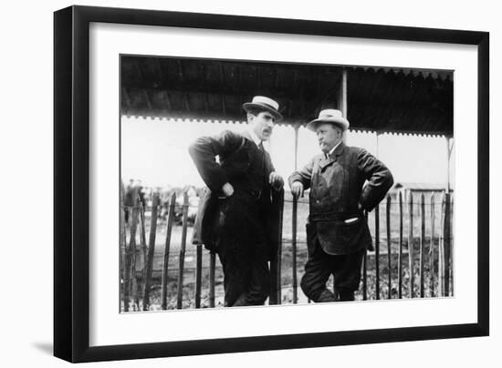 Louis Renault and Henri Brasier, 1908-null-Framed Photographic Print