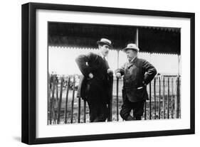 Louis Renault and Henri Brasier, 1908-null-Framed Photographic Print