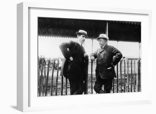 Louis Renault and Henri Brasier, 1908-null-Framed Photographic Print