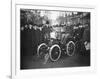 Louis Renault in the Driver's Seat of a Voiturette Renault 1¾ Hp, 1899-null-Framed Photographic Print