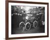 Louis Renault in the Driver's Seat of a Voiturette Renault 1¾ Hp, 1899-null-Framed Photographic Print