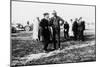 Louis Renault (To the Lef) and Edouard Michelin at the French Grand Prix, Dieppe, 1908-null-Mounted Photographic Print