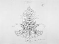 System of Architectural Ornament: Plate 9, Interlude, 1922-23-Louis Sullivan-Giclee Print