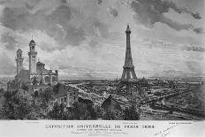 la Tour Eiffel-Louis Tauzin-Stretched Canvas