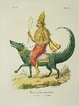 Agni, God of Fire-Louis Thomas Bardel-Giclee Print