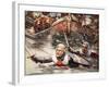 Louis Throws Himself Overboard-null-Framed Giclee Print