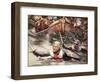 Louis Throws Himself Overboard-null-Framed Giclee Print