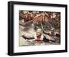 Louis Throws Himself Overboard-null-Framed Giclee Print