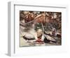 Louis Throws Himself Overboard-null-Framed Giclee Print