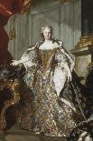 Portrait of the Empress Elizabeth Petrovna, 1758-Louis Tocque-Stretched Canvas