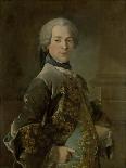 Portrait of the Marquis of Marigny, 1755-Louis Tocque-Giclee Print