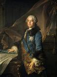Portrait of the Marquis of Marigny, 1755-Louis Tocque-Framed Giclee Print