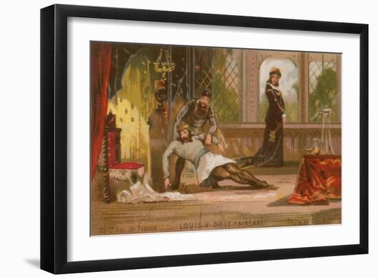 Louis V of France, known as Louis the Indolent-null-Framed Giclee Print