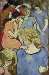 The Women (Oil on Paper Laid down on Panel)-Louis Valtat-Giclee Print