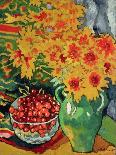 Bouquet of Flowers, (Oil on Canvas)-Louis Valtat-Giclee Print