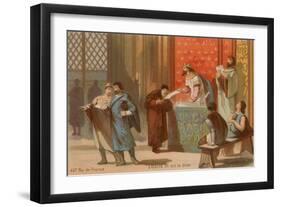 Louis VI of France, Called the Fat-null-Framed Giclee Print