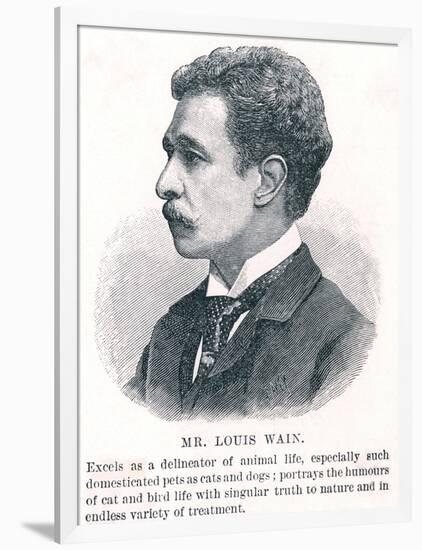Louis Wain, 1860-1939-null-Framed Art Print
