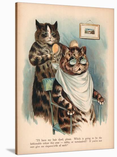 Louis Wain Cats-Louis Wain-Stretched Canvas