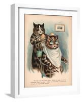 Louis Wain Cats-Louis Wain-Framed Giclee Print