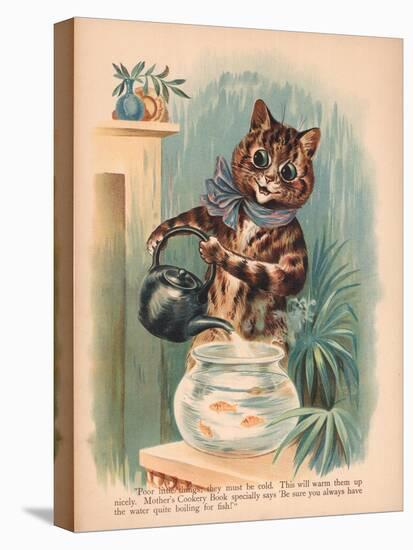 Louis Wain Cats-Louis Wain-Stretched Canvas