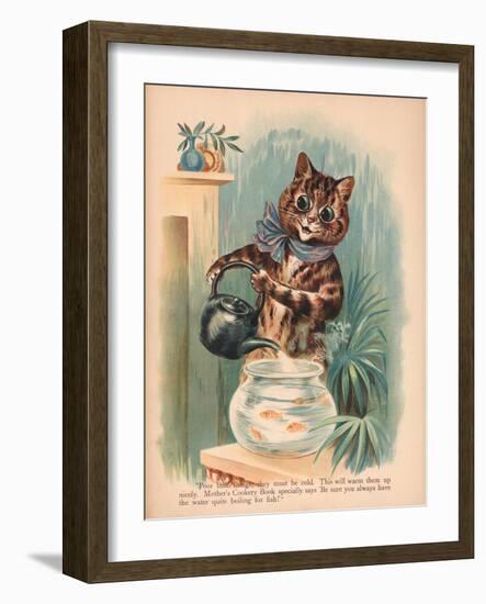 Louis Wain Cats-Louis Wain-Framed Giclee Print