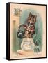 Louis Wain Cats-Louis Wain-Framed Stretched Canvas