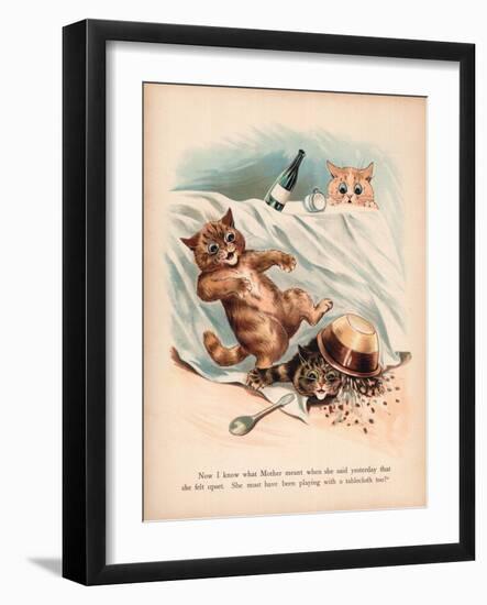 Louis Wain Cats-Louis Wain-Framed Giclee Print