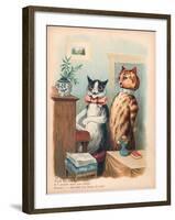 Louis Wain Cats-Louis Wain-Framed Giclee Print