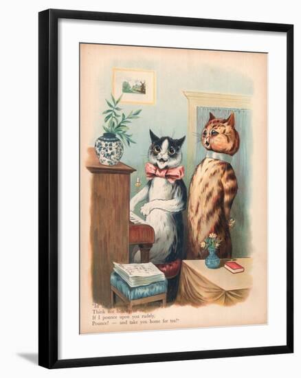 Louis Wain Cats-Louis Wain-Framed Giclee Print