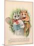 Louis Wain Cats-Louis Wain-Mounted Giclee Print