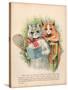 Louis Wain Cats-Louis Wain-Stretched Canvas