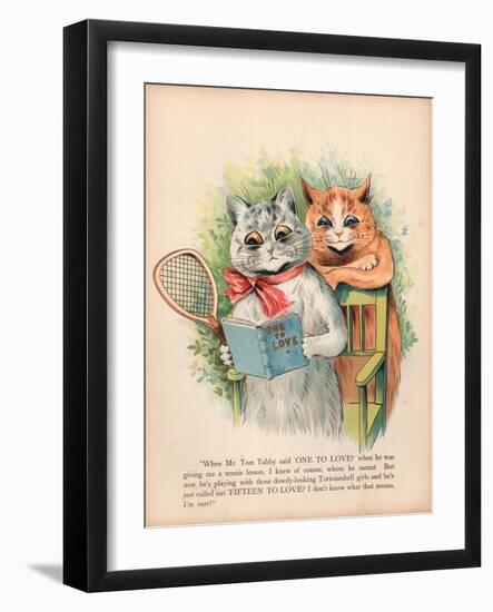 Louis Wain Cats-Louis Wain-Framed Giclee Print