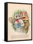 Louis Wain Cats-Louis Wain-Framed Stretched Canvas