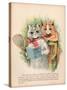 Louis Wain Cats-Louis Wain-Stretched Canvas