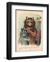 Louis Wain Cats-Louis Wain-Framed Giclee Print