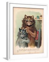 Louis Wain Cats-Louis Wain-Framed Giclee Print