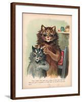 Louis Wain Cats-Louis Wain-Framed Giclee Print