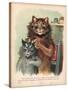 Louis Wain Cats-Louis Wain-Stretched Canvas