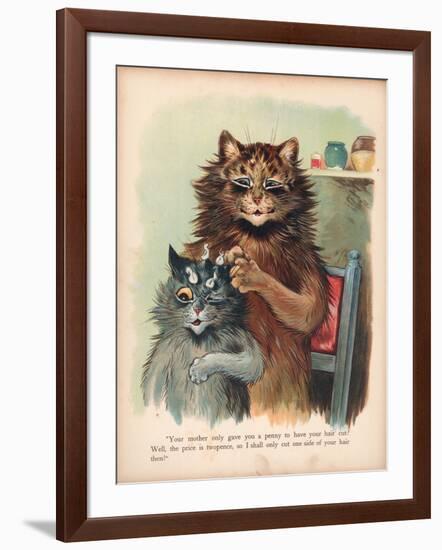 Louis Wain Cats-Louis Wain-Framed Giclee Print