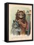 Louis Wain Cats-Louis Wain-Framed Stretched Canvas