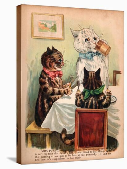 Louis Wain Cats-Louis Wain-Stretched Canvas