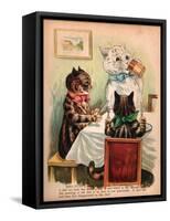 Louis Wain Cats-Louis Wain-Framed Stretched Canvas