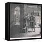 Louis XI and the Herald-Henry Marriott Paget-Framed Stretched Canvas